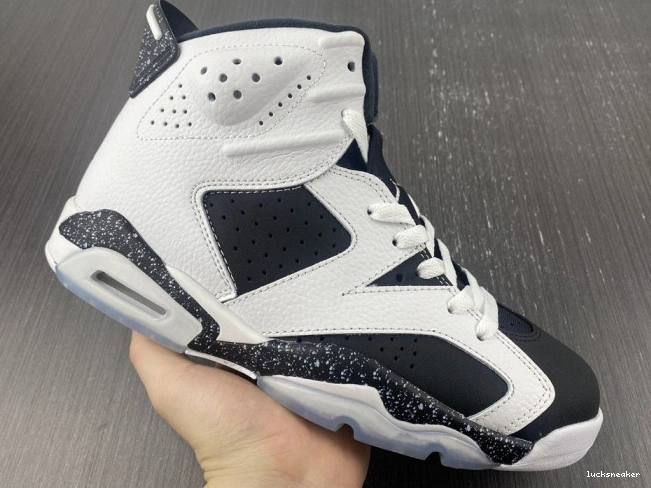 Cheap LUCY Jordan 6 Oreo Retro 384664-101 0813